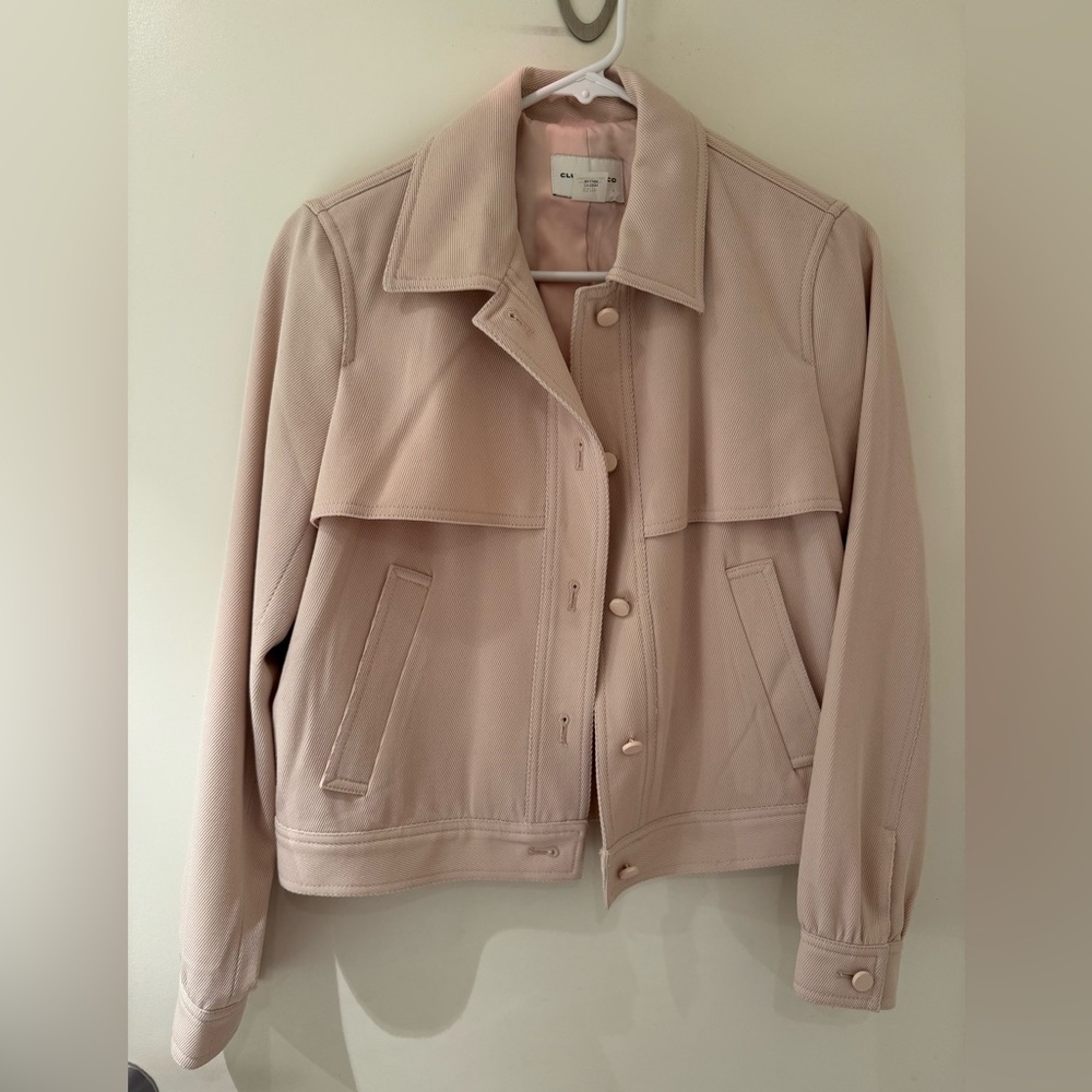 Club Monaco Pink Bomber Jacket